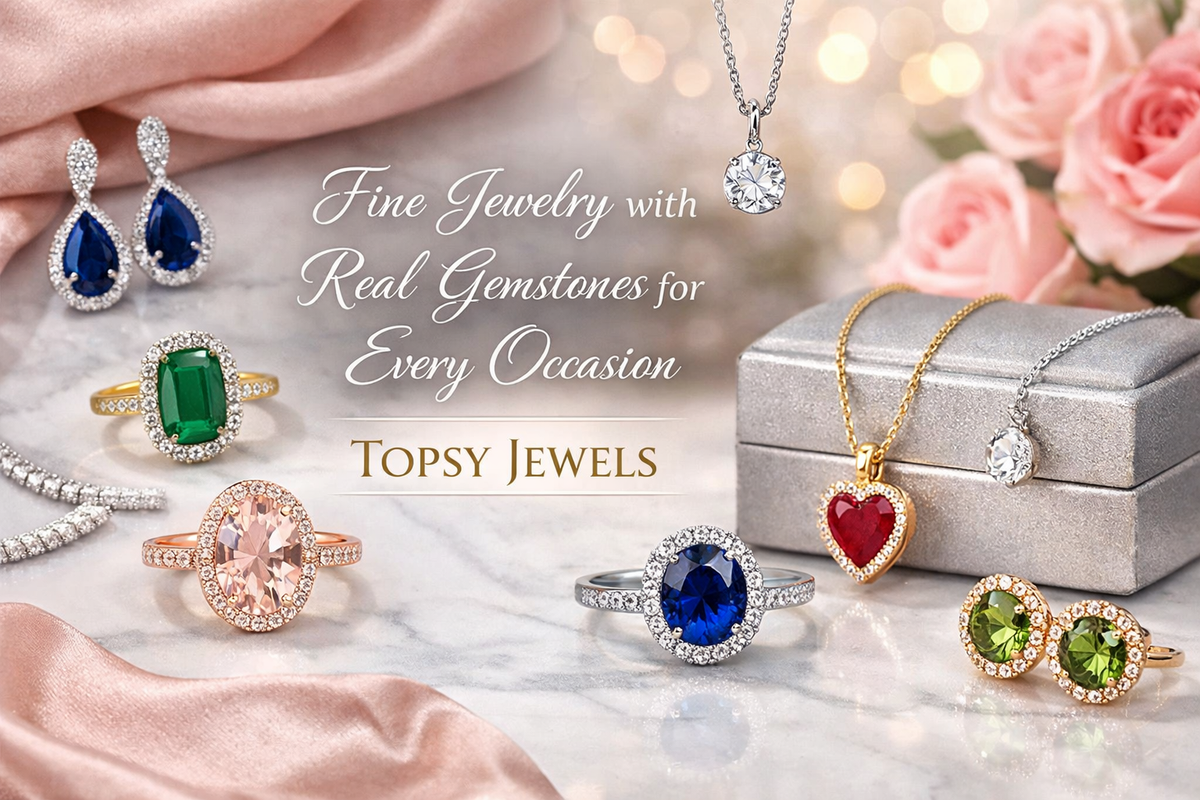 Topsy Jewels: Fine Jewelry with Real Gemstones for Every Occasion