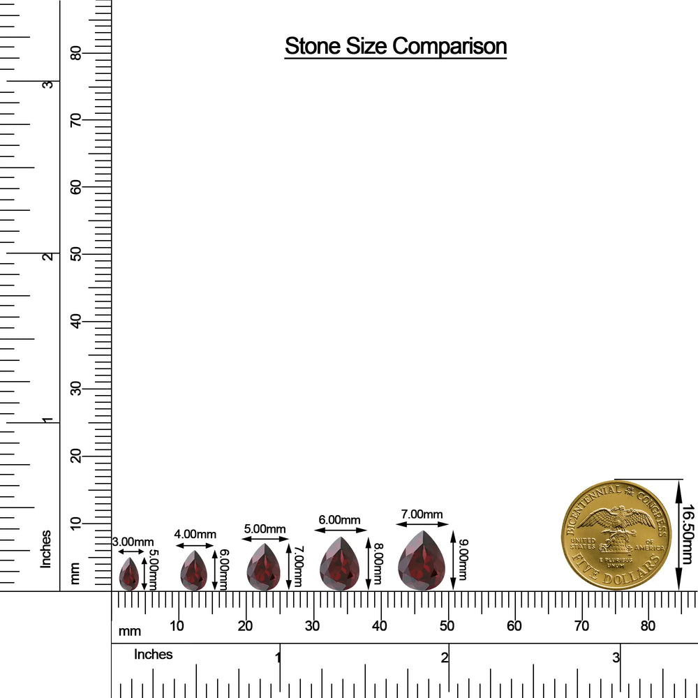 18K White Gold Vermeil