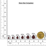 18K White Gold Vermeil