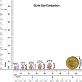 18K White Gold Vermeil