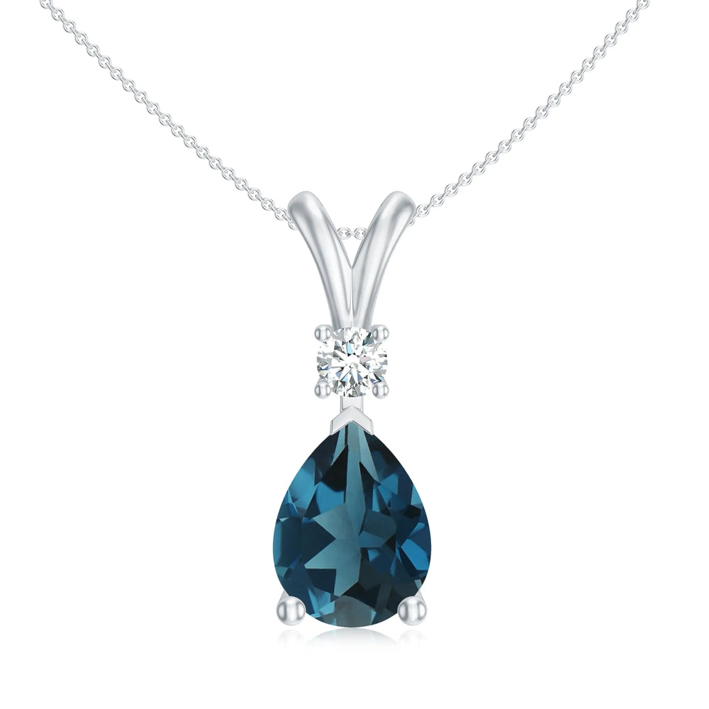 18K White Gold Vermeil