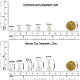 18K White Gold Vermeil