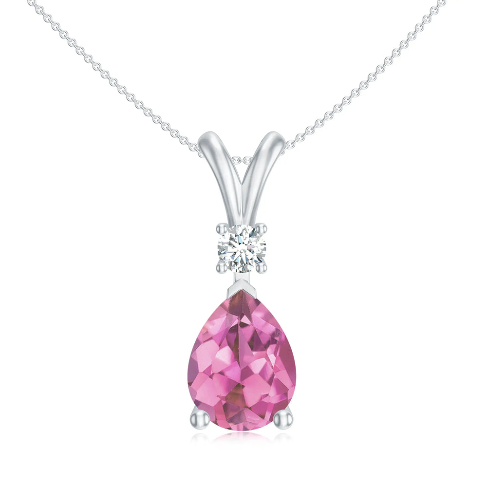 18K White Gold Vermeil