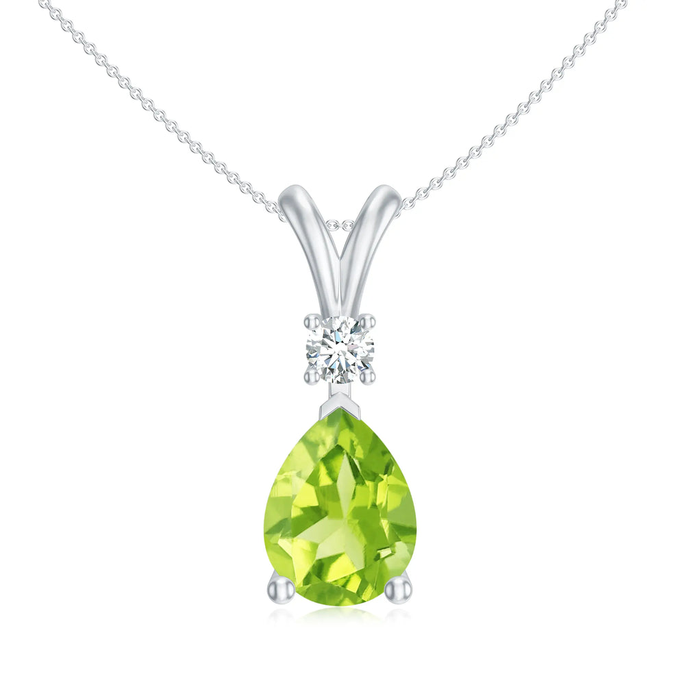 18K White Gold Vermeil