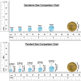 18K White Gold Vermeil