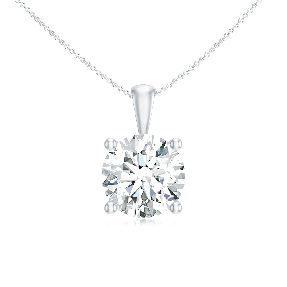 18K White Gold Vermeil