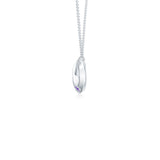 18K White Gold Vermeil