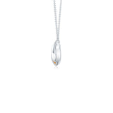18K White Gold Vermeil