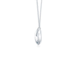 18K White Gold Vermeil
