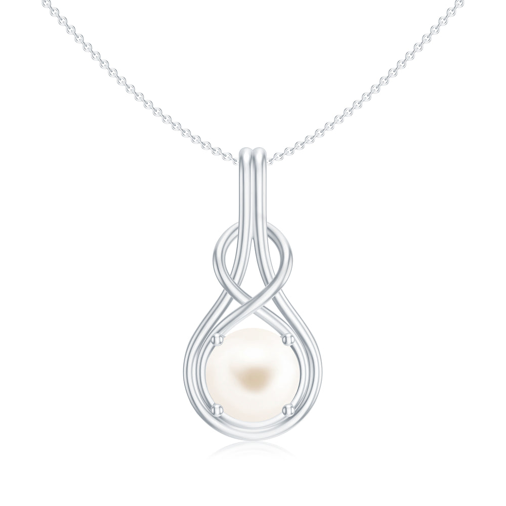 18K White Gold Vermeil