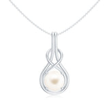 18K White Gold Vermeil