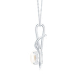 18K White Gold Vermeil