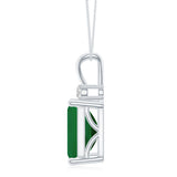 18K White Gold Vermeil