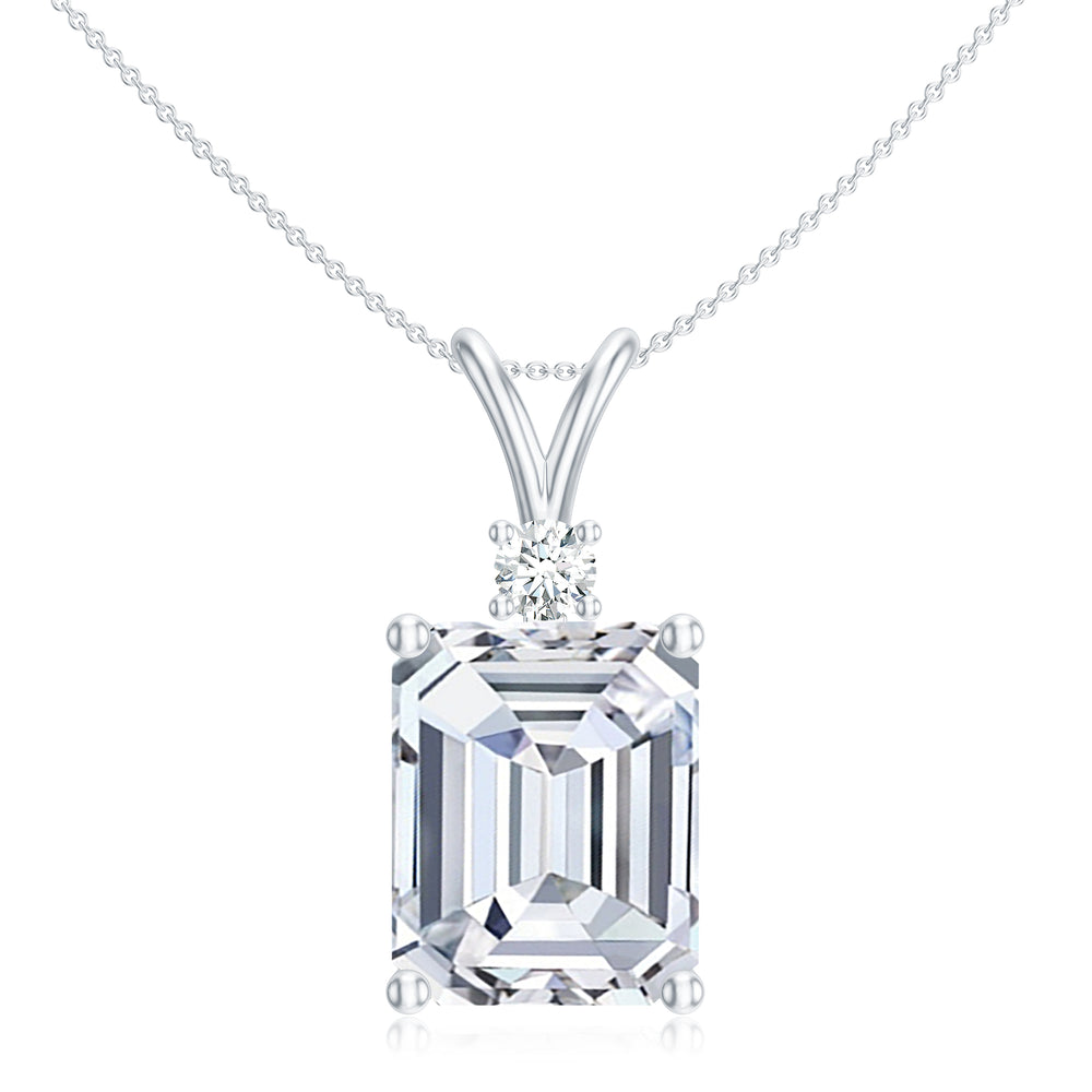 18K White Gold Vermeil