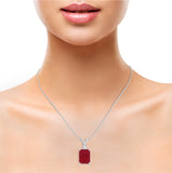 18K White Gold Vermeil