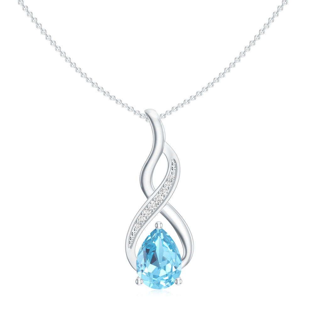 18K White Gold Vermeil
