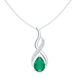 18K White Gold Vermeil