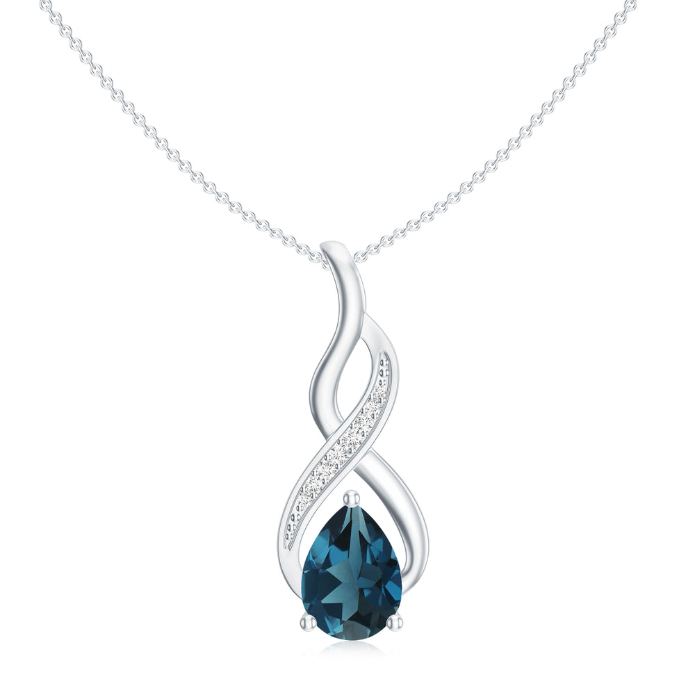 18K White Gold Vermeil