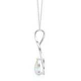 18K White Gold Vermeil