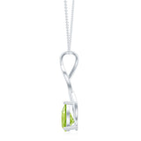 18K White Gold Vermeil