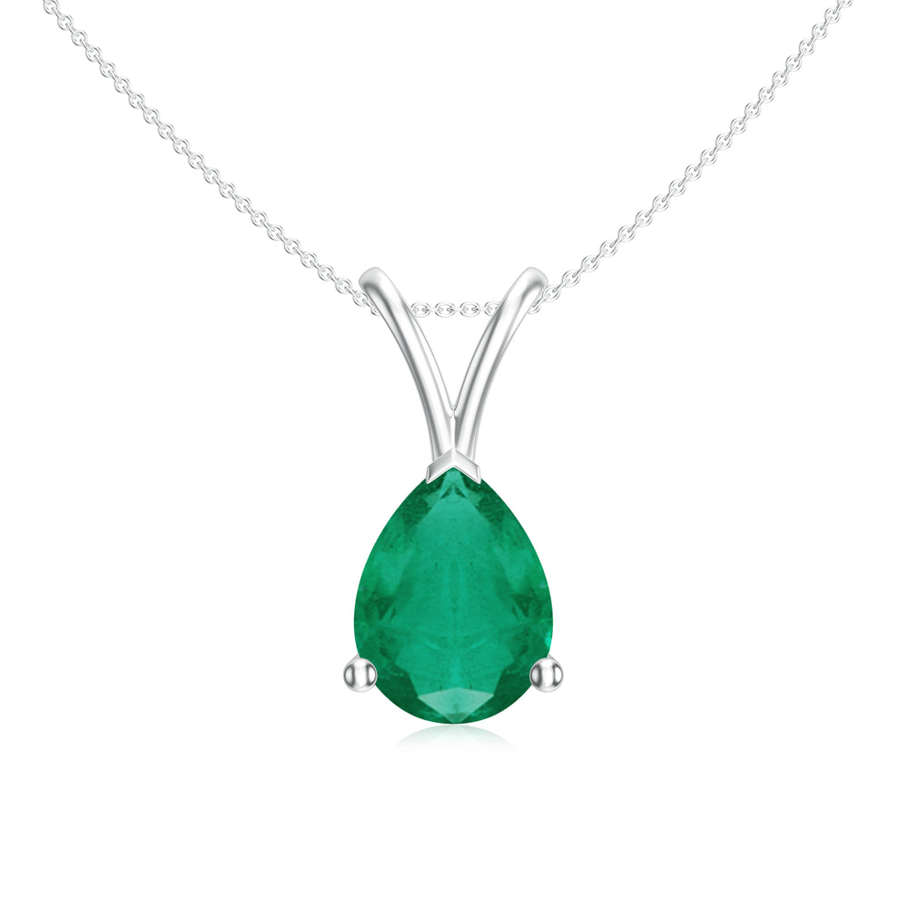 18K White Gold Vermeil