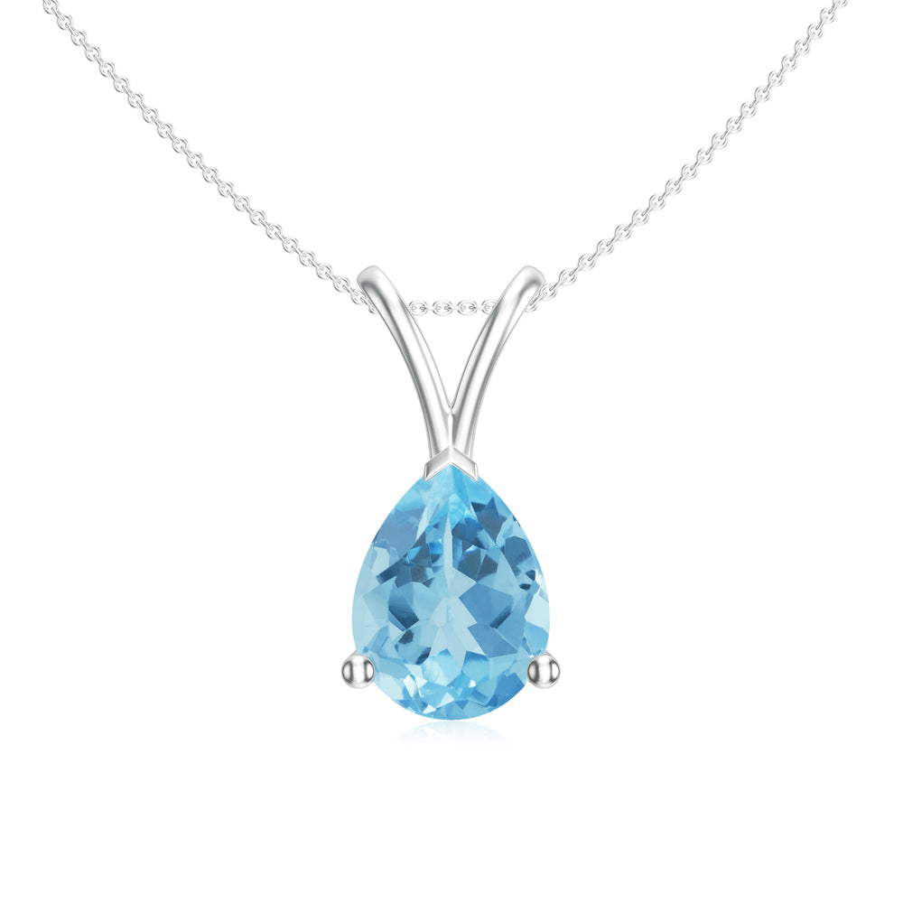 18K White Gold Vermeil