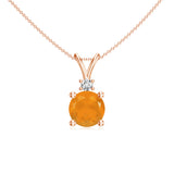 18K Rose Gold Vermeil
