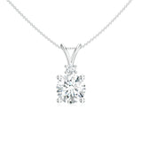 18K White Gold Vermeil