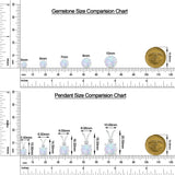 18K White Gold Vermeil
