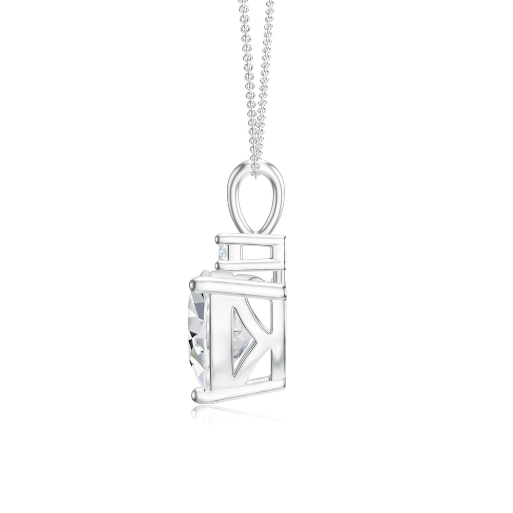 18K White Gold Vermeil