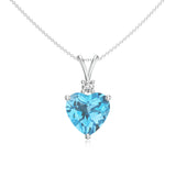 18K White Gold Vermeil