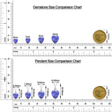 18K White Gold Vermeil