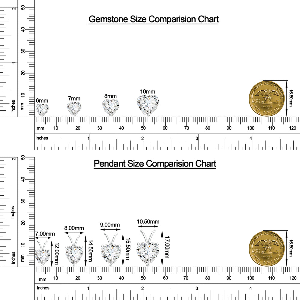 18K White Gold Vermeil