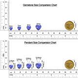 18K White Gold Vermeil