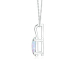 18K White Gold Vermeil