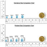 18K White Gold Vermeil