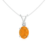 18K White Gold Vermeil