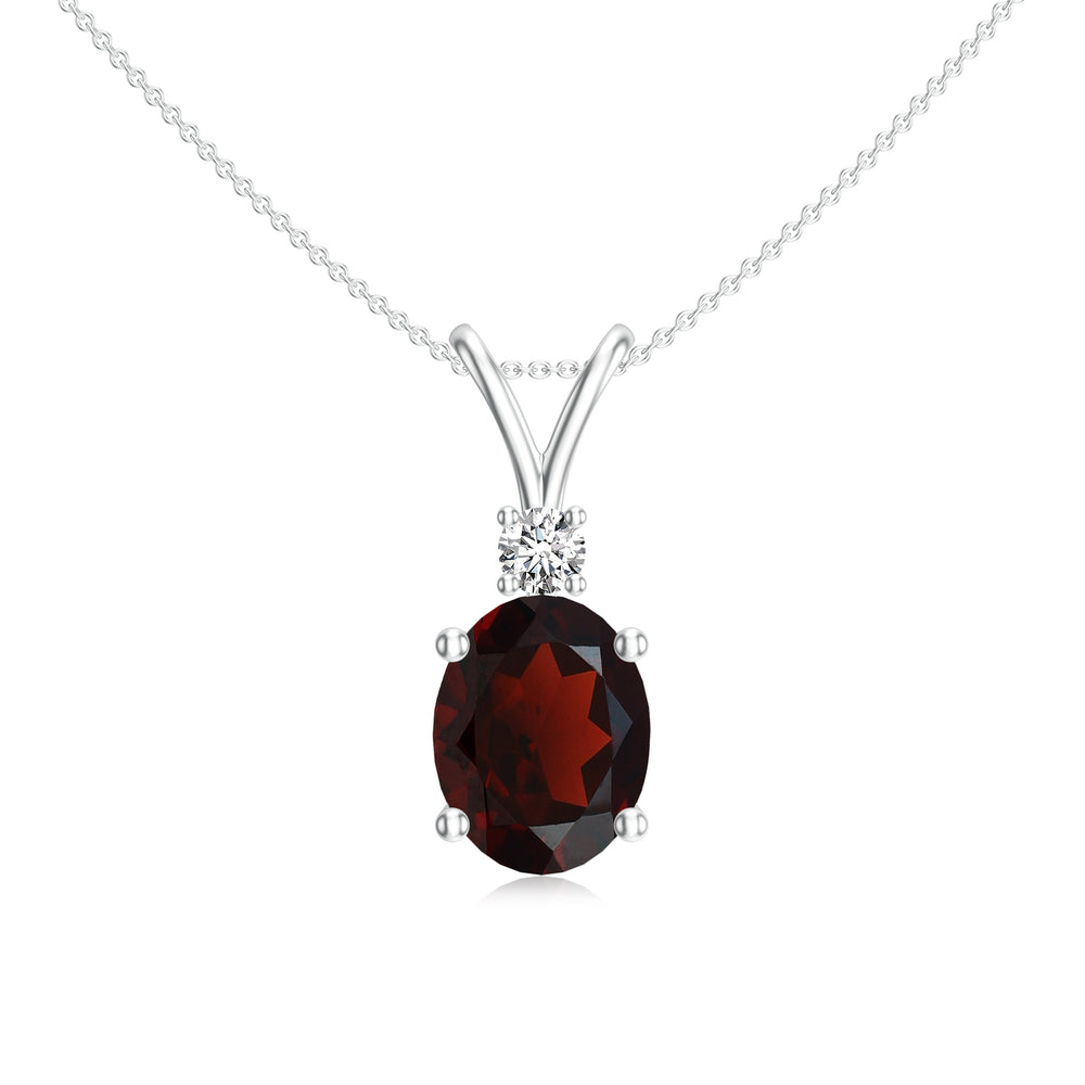 18K White Gold Vermeil