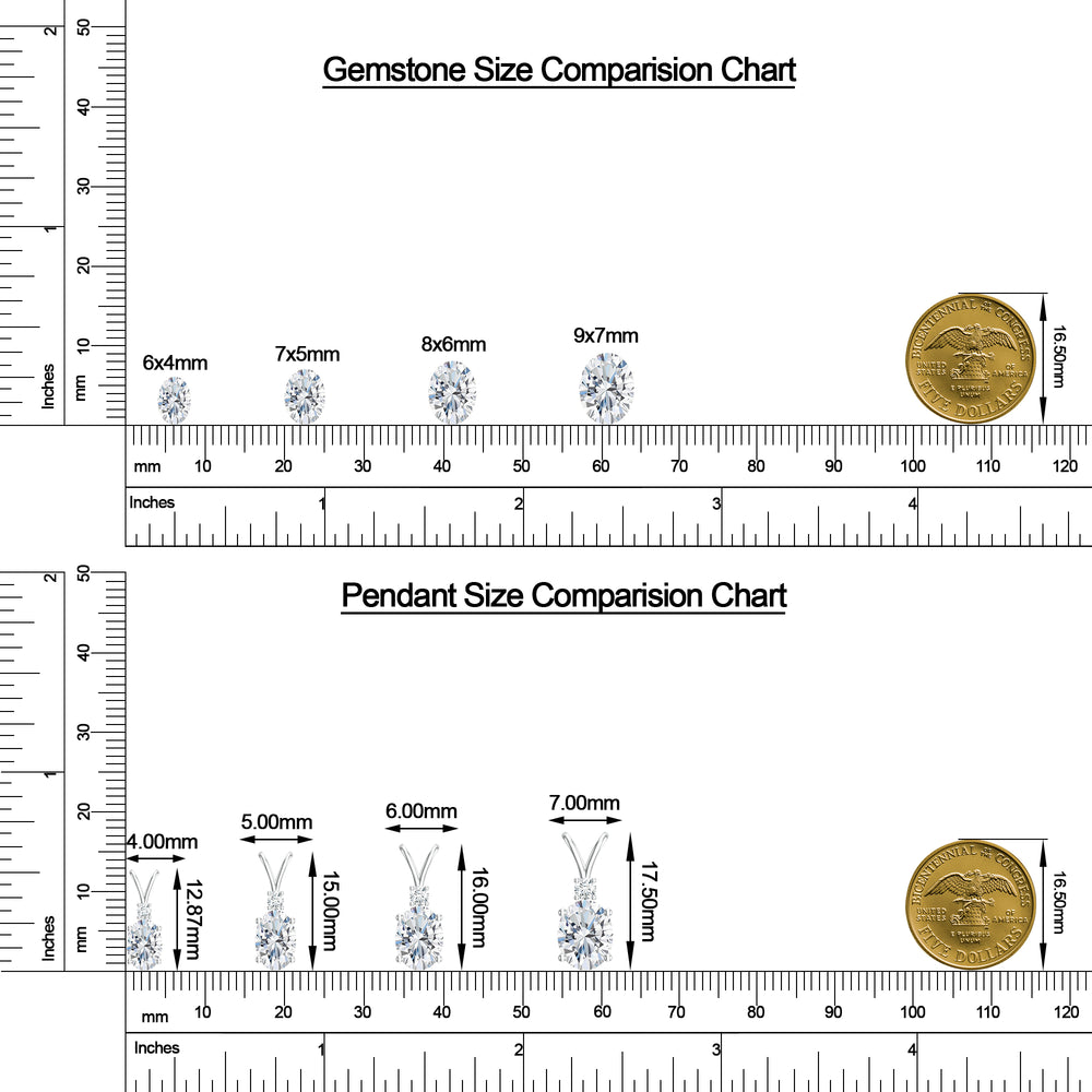 18K White Gold Vermeil
