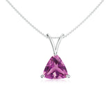 18K White Gold Vermeil
