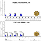 18K White Gold Vermeil