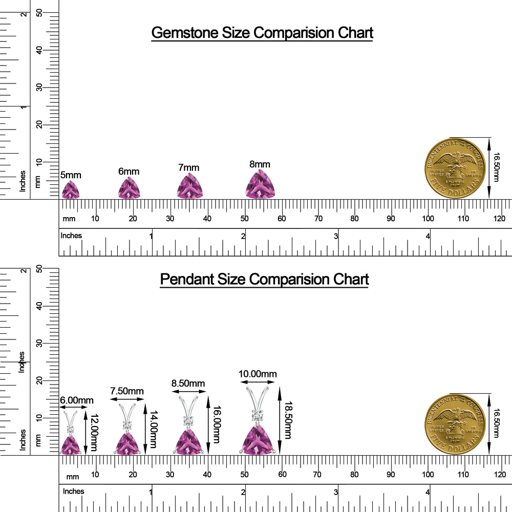 18K White Gold Vermeil
