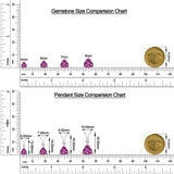18K White Gold Vermeil