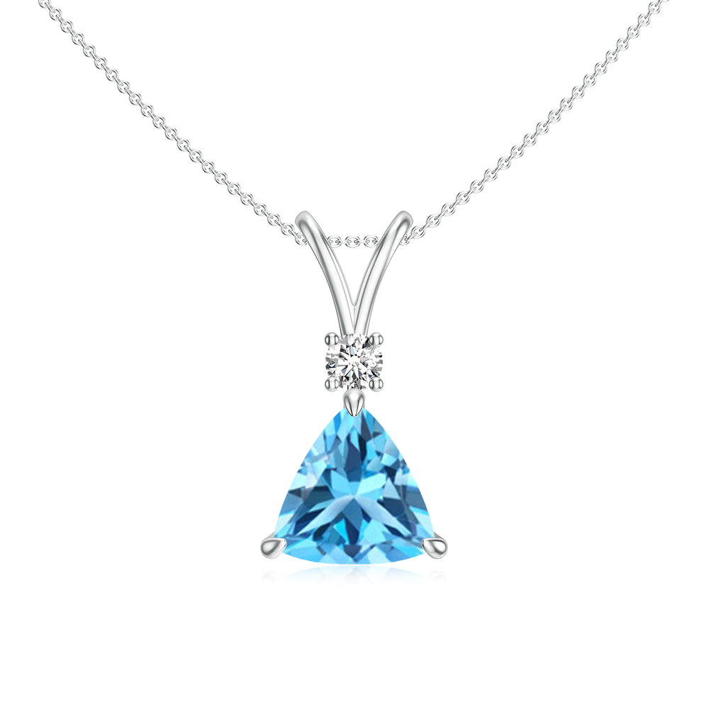 18K White Gold Vermeil