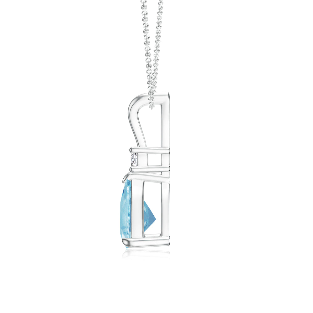18K White Gold Vermeil