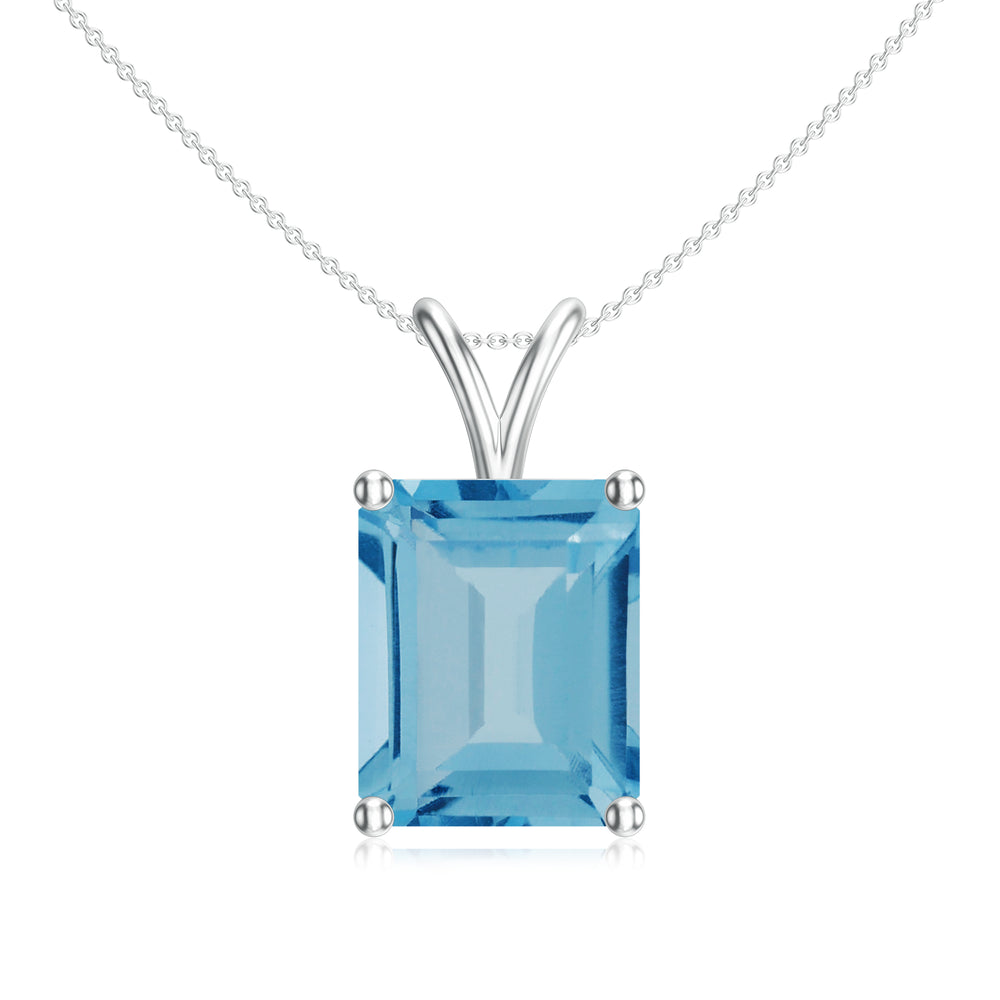 18K White Gold Vermeil