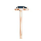 18K Rose Gold Vermeil