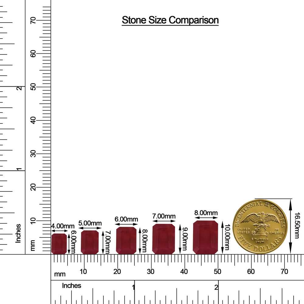 18K White Gold Vermeil