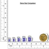 18K White Gold Vermeil