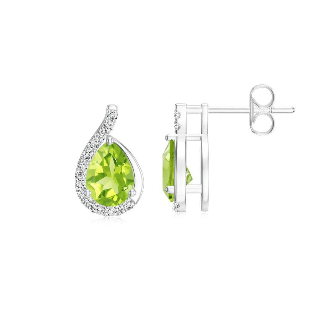 18K White Gold Vermeil